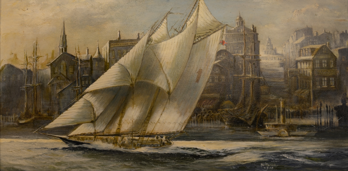 image of a hand painted giclee